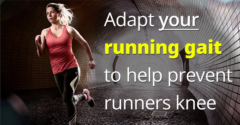 Retraining your gait to help prevent runners knee